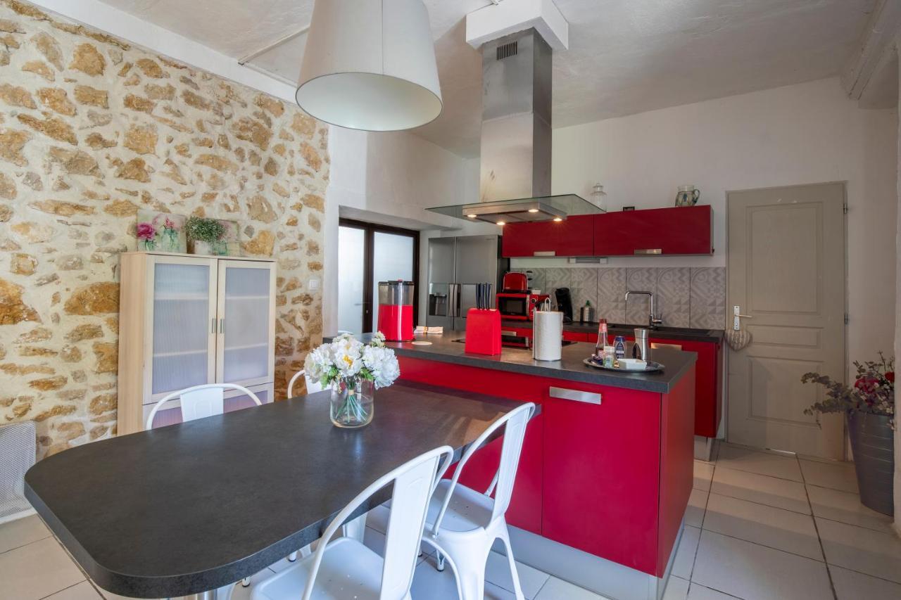 Portail Du Ventoux Central Luxe Jardin Linge Fourni Malaucene Exterior photo