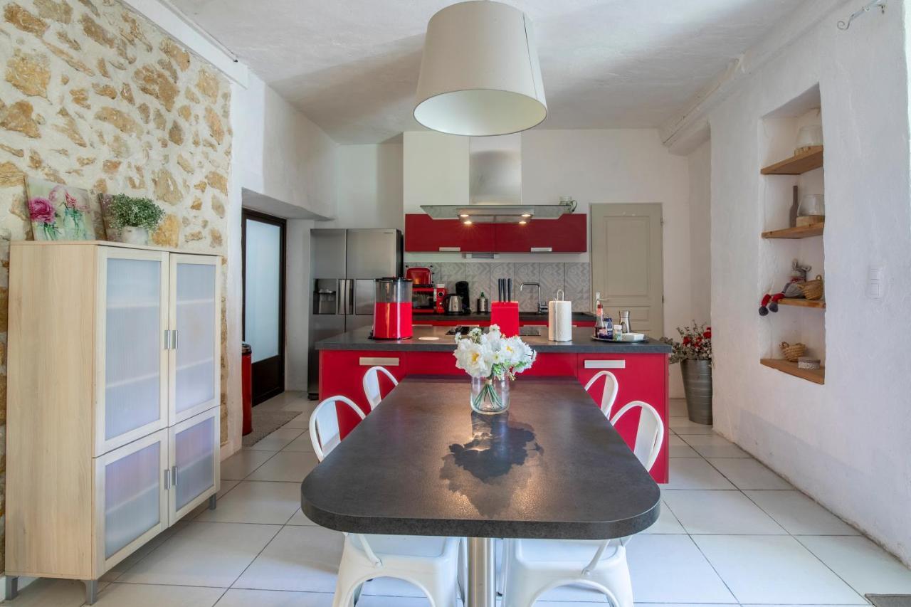 Portail Du Ventoux Central Luxe Jardin Linge Fourni Malaucene Exterior photo